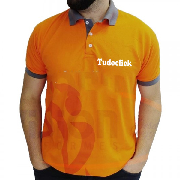 Camiseta Polo Masculino Personalizada Ref-010