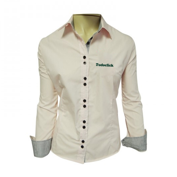 Camisa Social Feminina F-48